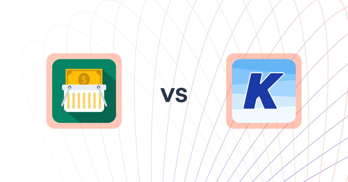 Shopify Upsell and Cross-sell Apps: Cartix Cart Discount + Upsell vs K: Cross Sell Related Products