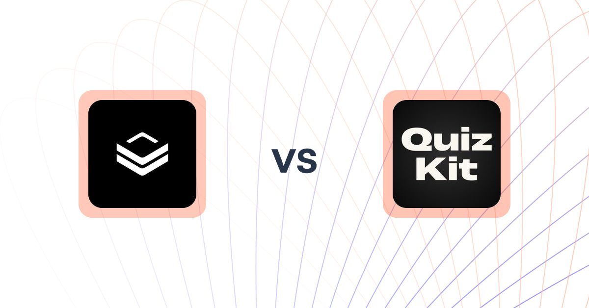 Shopify Upsell and Cross-sell Apps: Presidio: Up vs Presidio: Quiz Kit