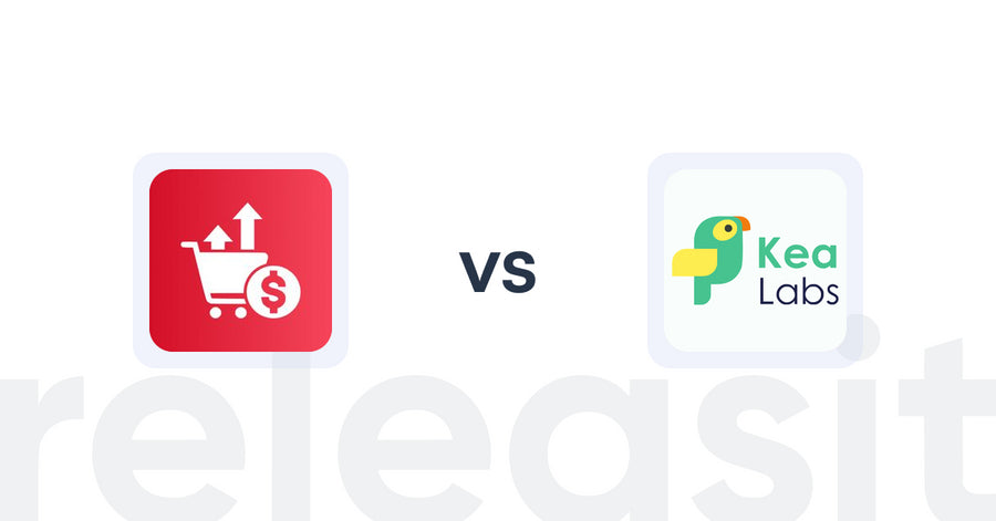 Shopify Upsell and Cross-Sell Apps: Dynamic Checkout Upsell vs Kea Labs: Recommendations