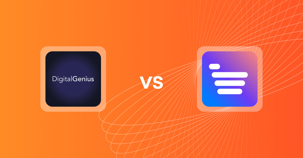 Shopify Upsell and Cross-Sell Apps: DigitalGenius vs. Uprate.AI: Sales Chatbot