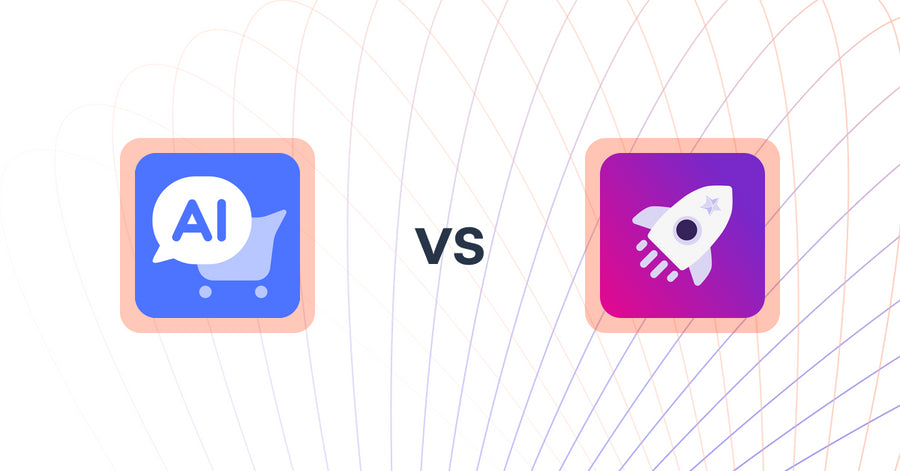 Shopify Upsell and Cross-sell Apps: AI Chatbot +GPT4 ‑ Wiseshoppal vs AOV Booster ‑ Bundles & Upsell