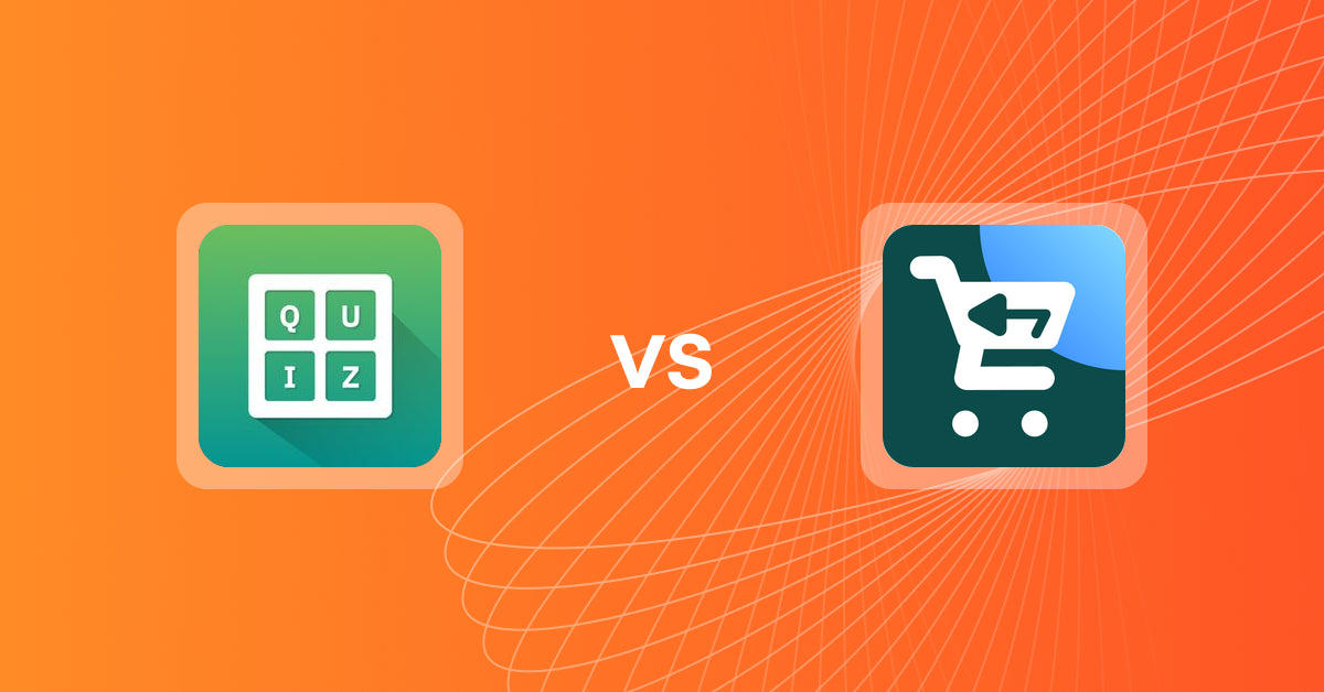 Shopify Upsell and Cross-Sell Apps: Quiz Buddy ‑ Product Quiz vs Reorder Master ‑ Repeat Orders