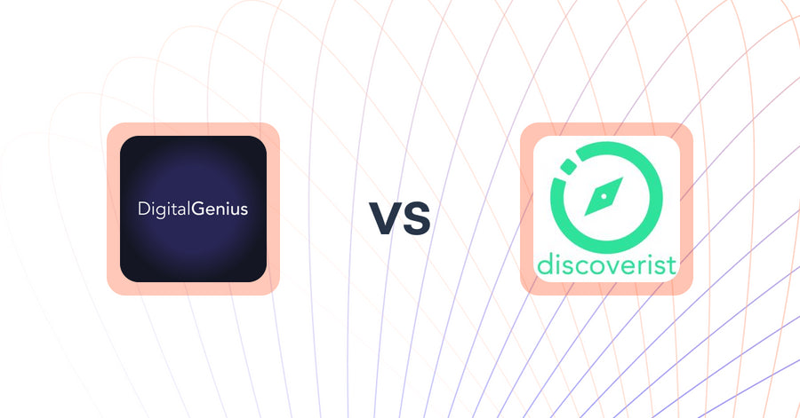 Shopify Upsell and Cross-sell Apps: DigitalGenius vs Discoverist AI Recommendations