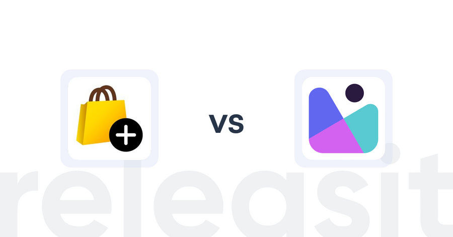 Shopify Upsell and Cross-sell Apps: あとプラ：チェックアウト拡張 & サンクスページ最適化 vs Push Cart ‑ Add to Cart Upsell