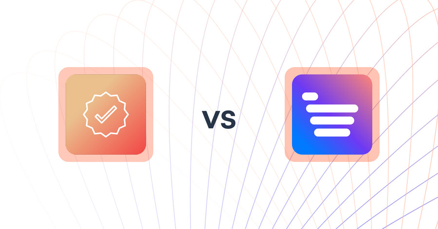 Shopify Upsell and Cross-sell Apps: Mega Verified Product Badges vs Uprate.AI: Sales Chatbot