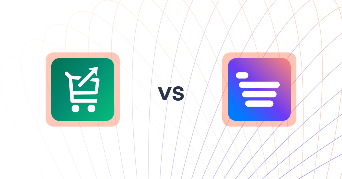 Shopify Upsell and Cross-sell Apps: Simply Cartbooster vs. Uprate.AI: Sales Chatbot