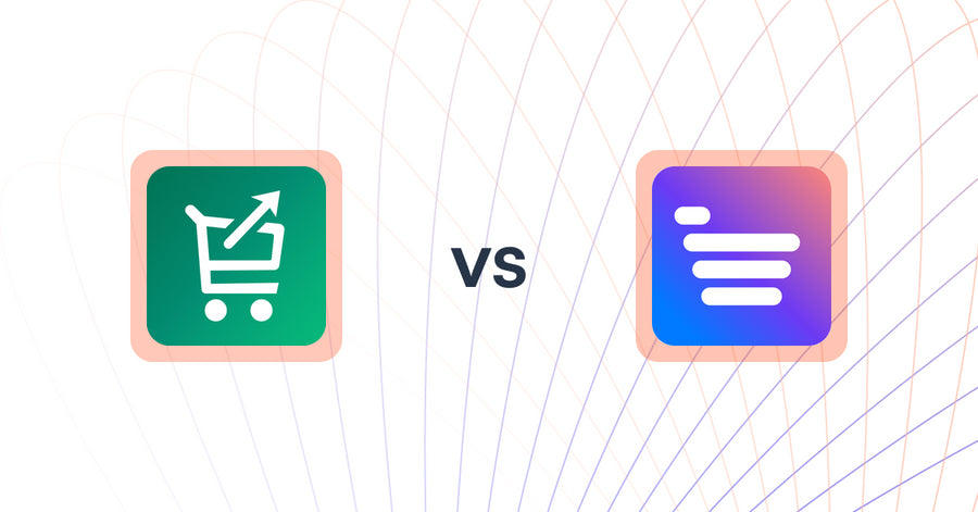 Shopify Upsell and Cross-sell Apps: Simply Cartbooster vs. Uprate.AI: Sales Chatbot