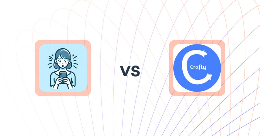 Shopify Upsell and Cross-sell Apps: ラクラク診断ビルダー vs Product Recommendations‑Crafty
