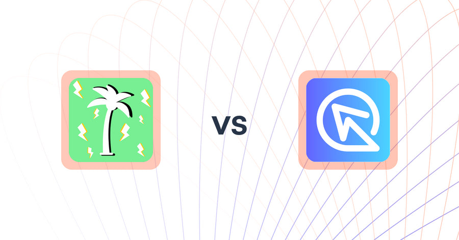 Shopify Upsell and Cross-sell Apps: Island ‑ Product Page Upsell vs Shop Quiz: Product Recommender