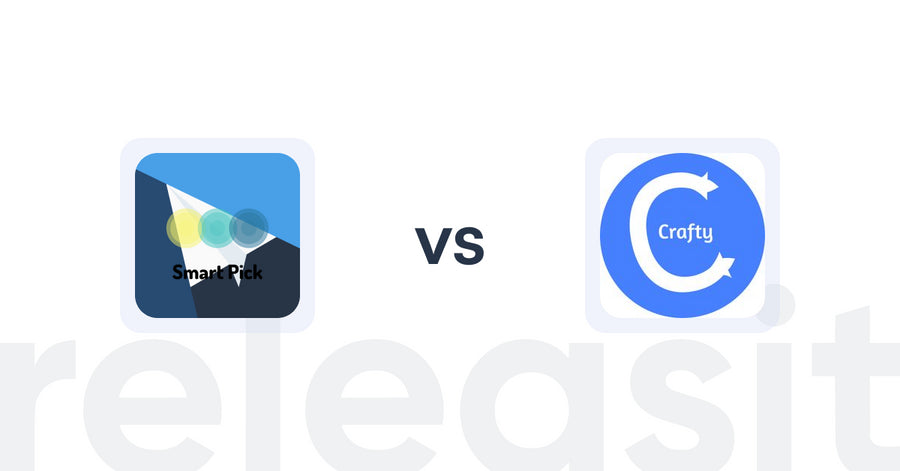 Shopify Upsell and Cross-Sell Apps: SmartPick ‑ AI Chatbot vs Product Recommendations‑Crafty
