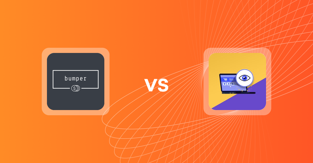 Shopify Upsell and Cross-Sell Apps: bumper vs. ReVisit‑Recent Viewed Products