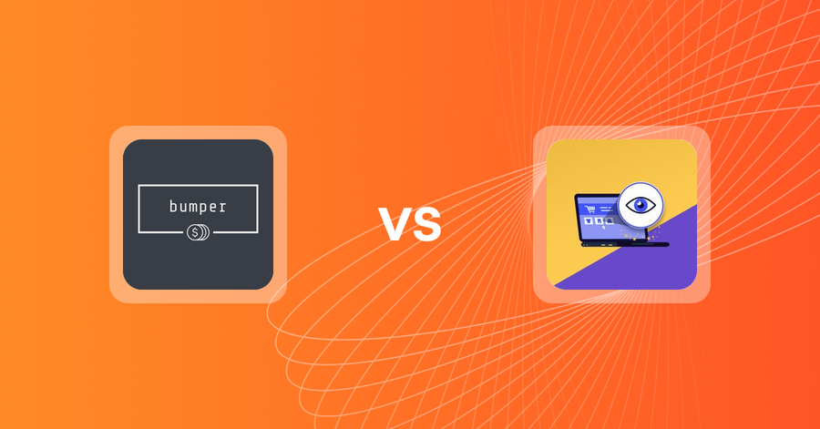 Shopify Upsell and Cross-Sell Apps: bumper vs. ReVisit‑Recent Viewed Products
