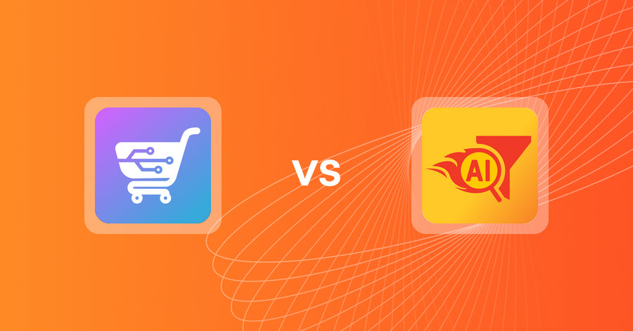 Shopify Upsell and Cross-Sell Apps: AI Cart & Upsell vs. Rapid AI Search Bar & Filter