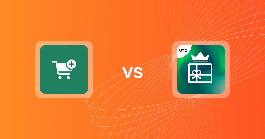 Shopify Upsell and Cross-sell Apps: Checkout Upsell by Code Ninjas vs Box King: Gift Bundle Builder