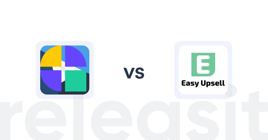 Shopify Upsell and Cross-sell Apps: AI Recommendations by Aqurate vs Easy Upsell