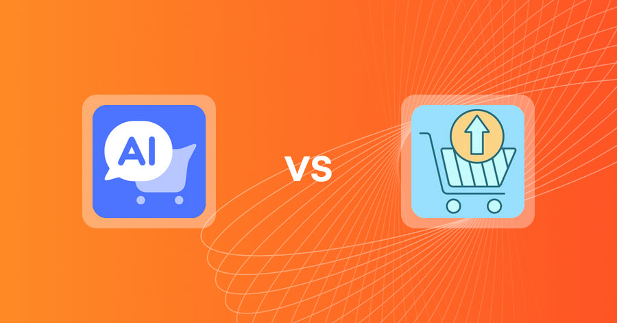Shopify Upsell and Cross-sell Apps: AI Chatbot +GPT4 ‑ Wiseshoppal vs Upsell Maxx