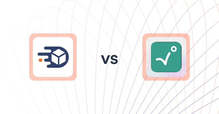 Shopify Upsell and Cross-sell Apps: TrackMage: Tracking & Upsells vs RecoBounce ‑ Recover traffic