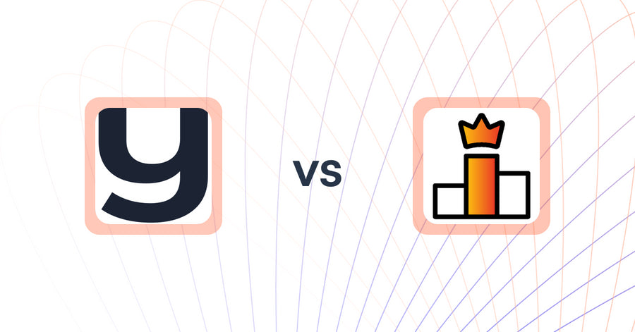 Shopify Upsell and Cross-sell Apps: Yugaa ‑ AI Chatbot vs Rank King: Best Seller Ranking
