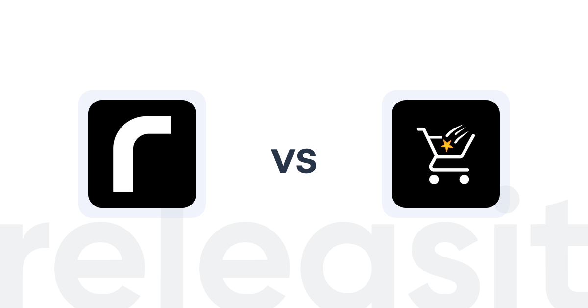Shopify Upsell and Cross-sell Apps: Retentics: Dynamic Recommender vs Checkout Star: Improve AOV/CRO