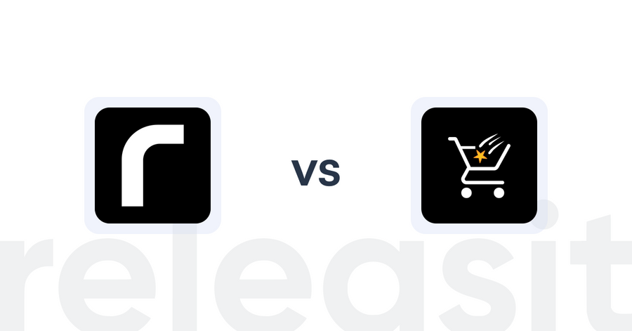 Shopify Upsell and Cross-sell Apps: Retentics: Dynamic Recommender vs Checkout Star: Improve AOV/CRO
