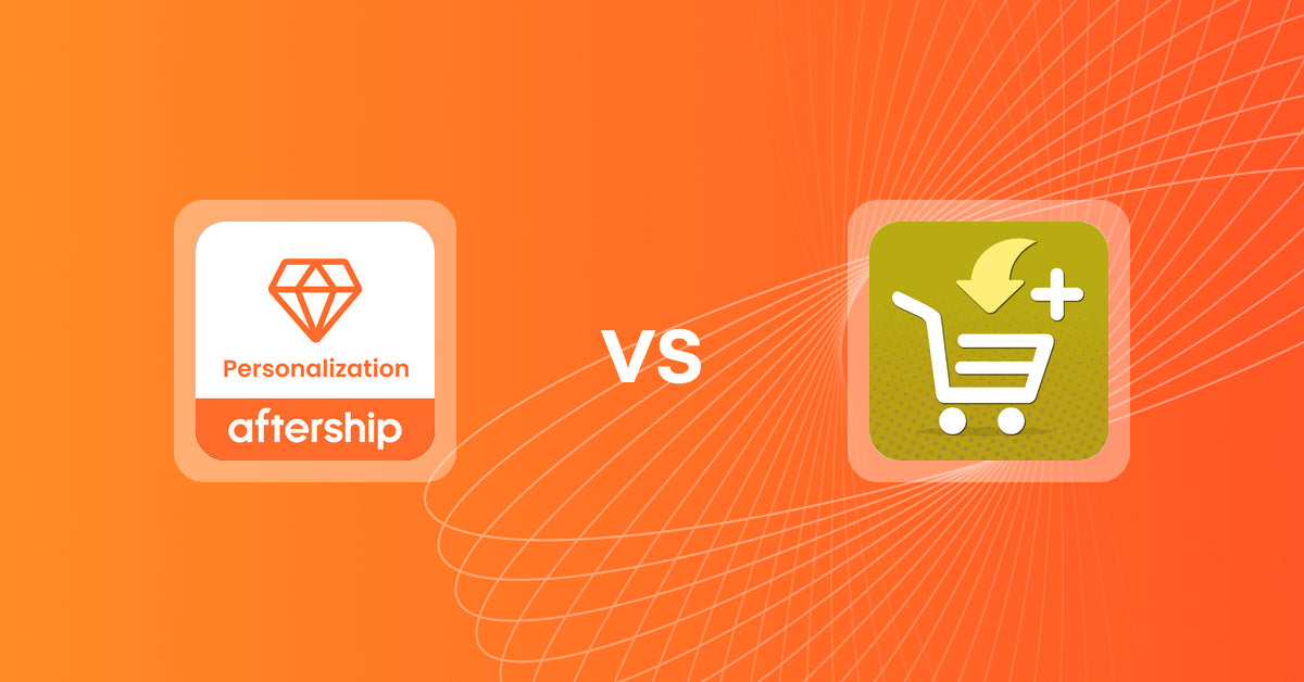 Shopify Upsell and Cross-sell Apps: AfterShip Personalization vs Frequently Bought Together