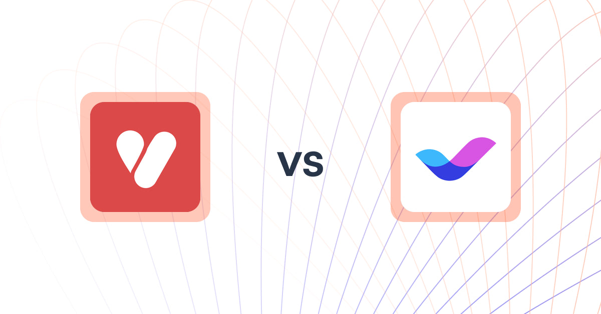 Shopify Upsell and Cross-Sell Apps: Visually | A/B Testing & CRO vs. Veda Landing Page Builder