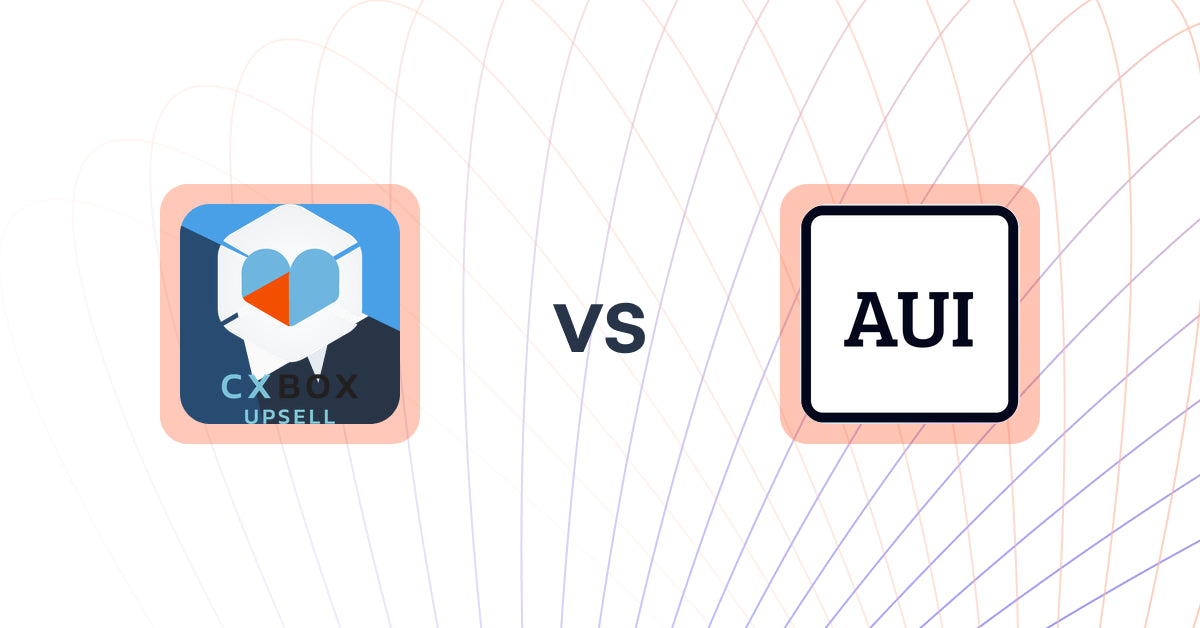 Shopify Upsell and Cross-sell Apps: CXBOX vs AUI Generative AI Agent