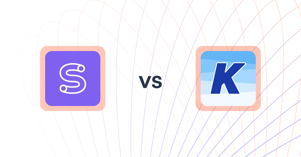 Shopify Upsell and Cross-sell Apps: Shopcast: Product Recommender vs K: Cross Sell Related Products