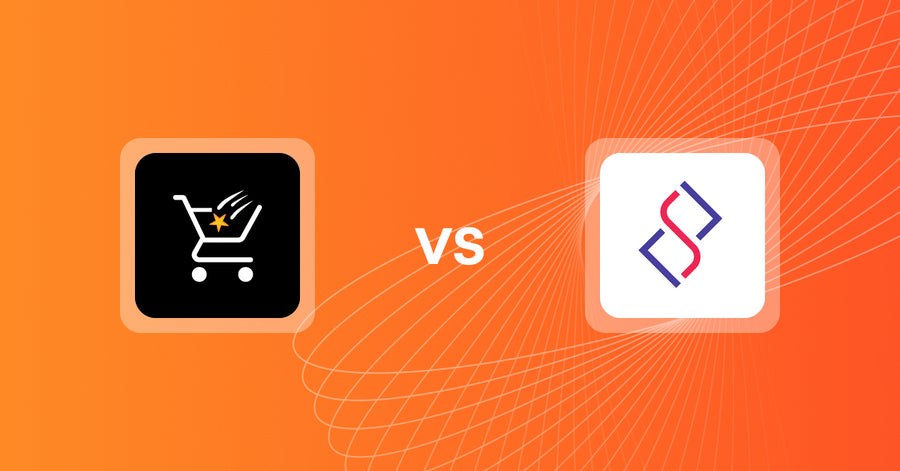 Shopify Upsell and Cross-sell Apps: Checkout Star: Improve AOV,CRO vs SalesGPT: AI eCommerce Chatbot