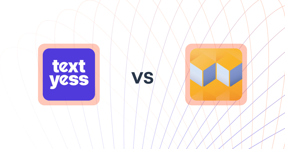 Shopify Upsell and Cross-sell Apps: TextYess: AI WhatsApp Chatbot vs Wrapped: Add Gift Wrap