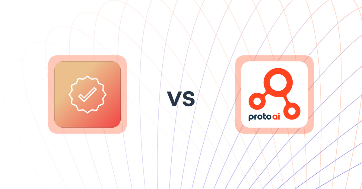 Shopify Upsell and Cross-Sell Apps: Mega Verified Product Badges vs Proto AI Commerce