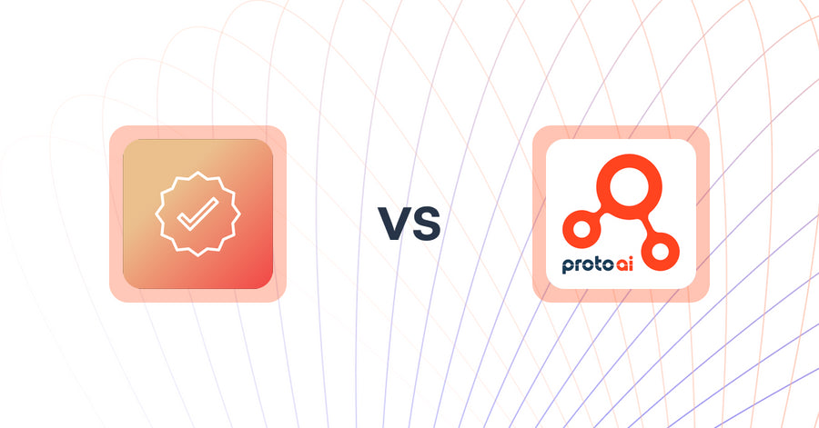 Shopify Upsell and Cross-Sell Apps: Mega Verified Product Badges vs Proto AI Commerce