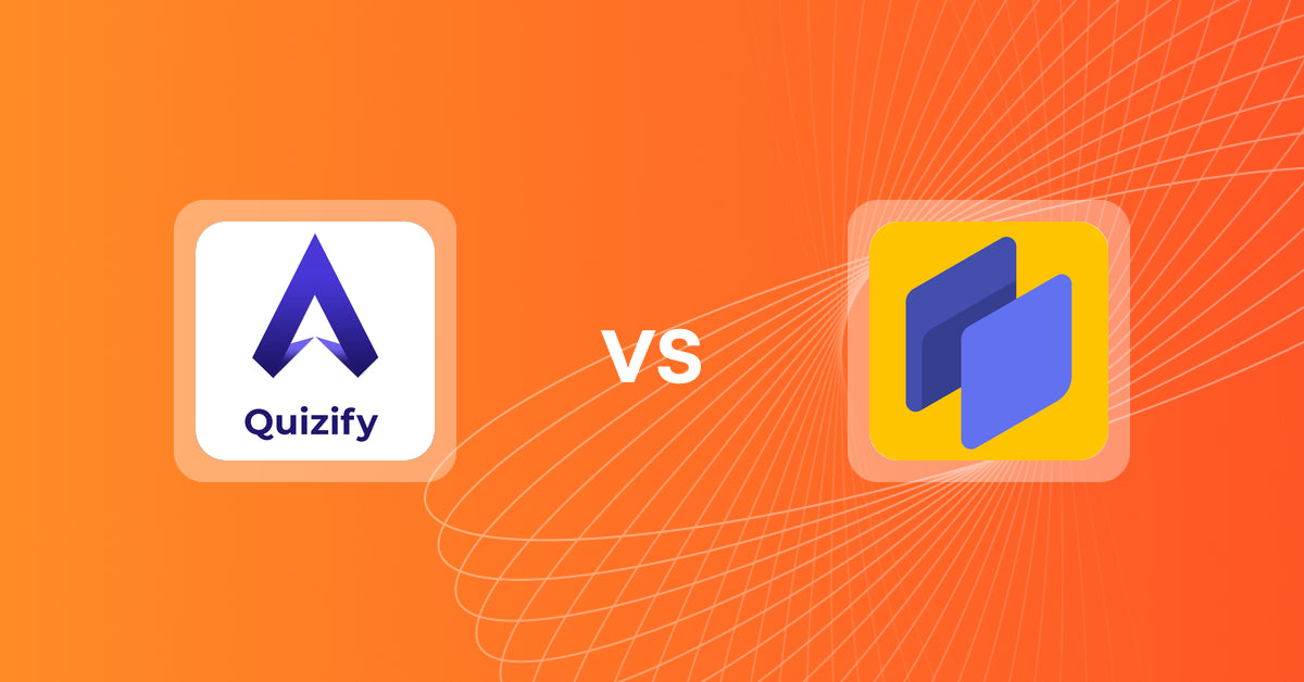 Shopify Upsell and Cross-sell Apps: Quizify ‑ Product Quiz Builder vs SpurIT Sales Pop‑up Discount