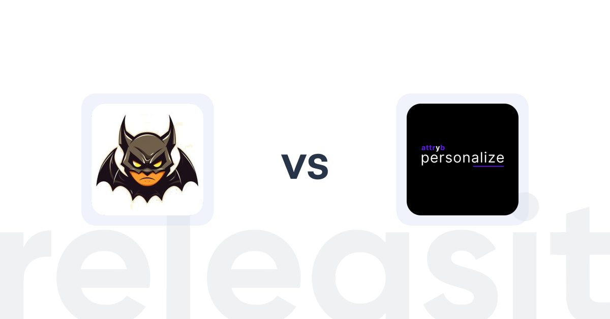 Shopify Upsell and Cross-sell Apps: Frequently Bought Together Bat vs. Attryb Personalize