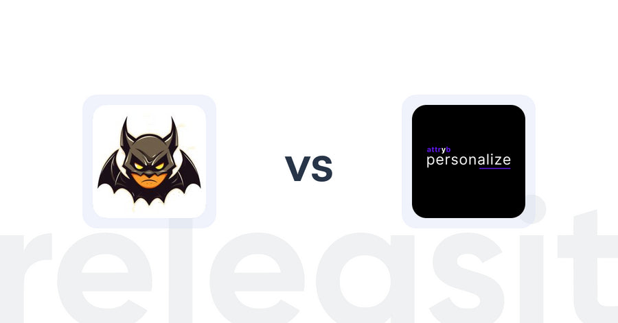 Shopify Upsell and Cross-sell Apps: Frequently Bought Together Bat vs. Attryb Personalize