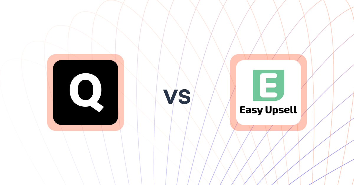 Shopify Upsell and Cross-sell Apps: Quizive: AI Quiz Builder vs. Easy Upsell