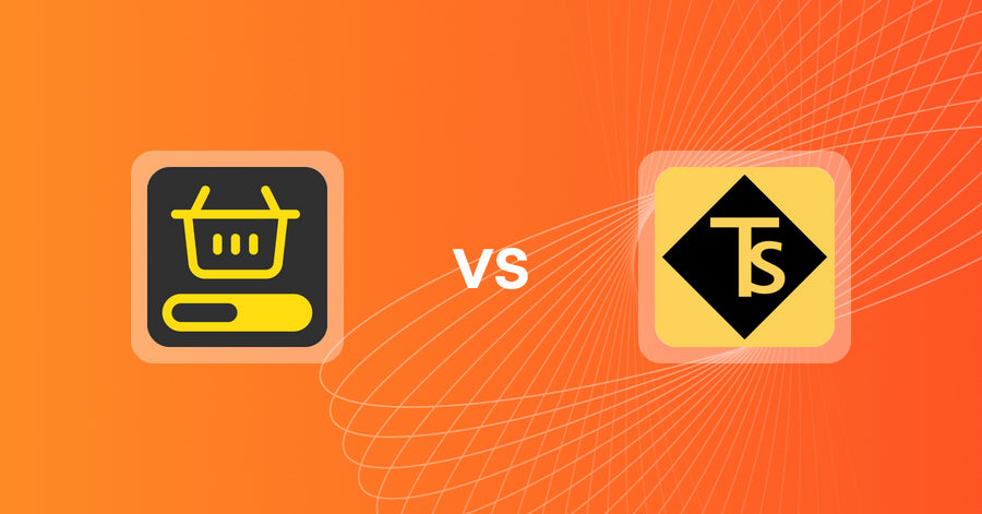 Shopify Upsell and Cross-sell Apps: MVR Free Shipping Bar & Upsell vs Together Sell