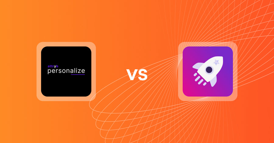 Shopify Upsell and Cross-sell Apps: Attryb Personalize vs. AOV Booster ‑ Bundles & Upsell