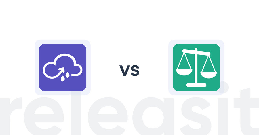 Shopify Upsell and Cross-Sell Apps: Weather Spot - Smart Upselling vs Squadkin - Product Compare