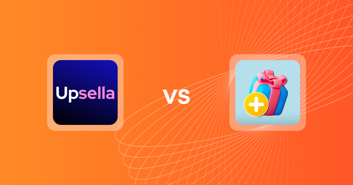Shopify Upsell and Cross-sell Apps: Upsella vs Gift Options Plus