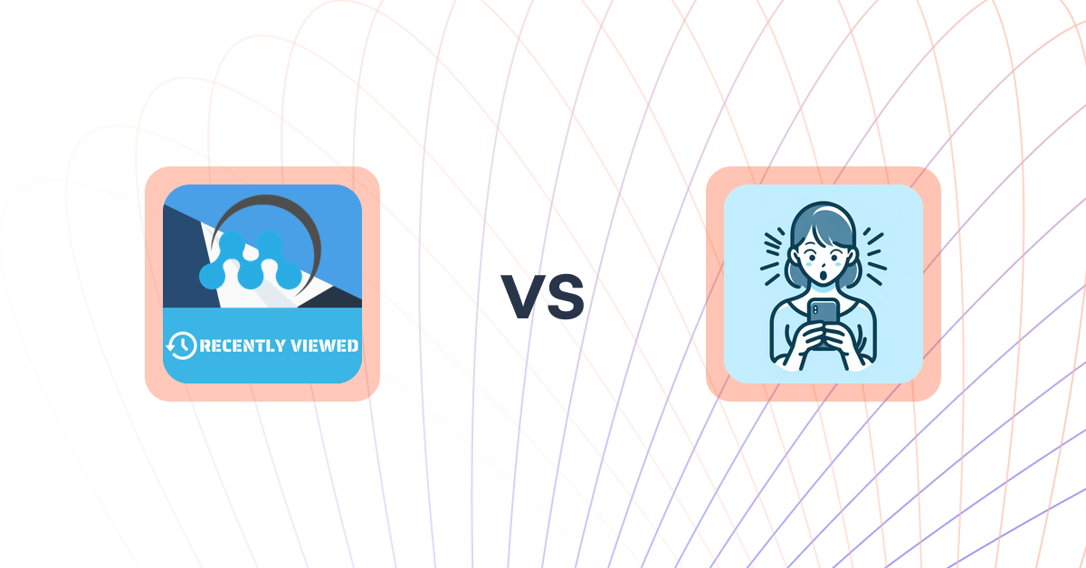 Shopify Upsell and Cross-Sell Apps: MeroxIO Recent Viewed Products vs. ラクラク診断ビルダー