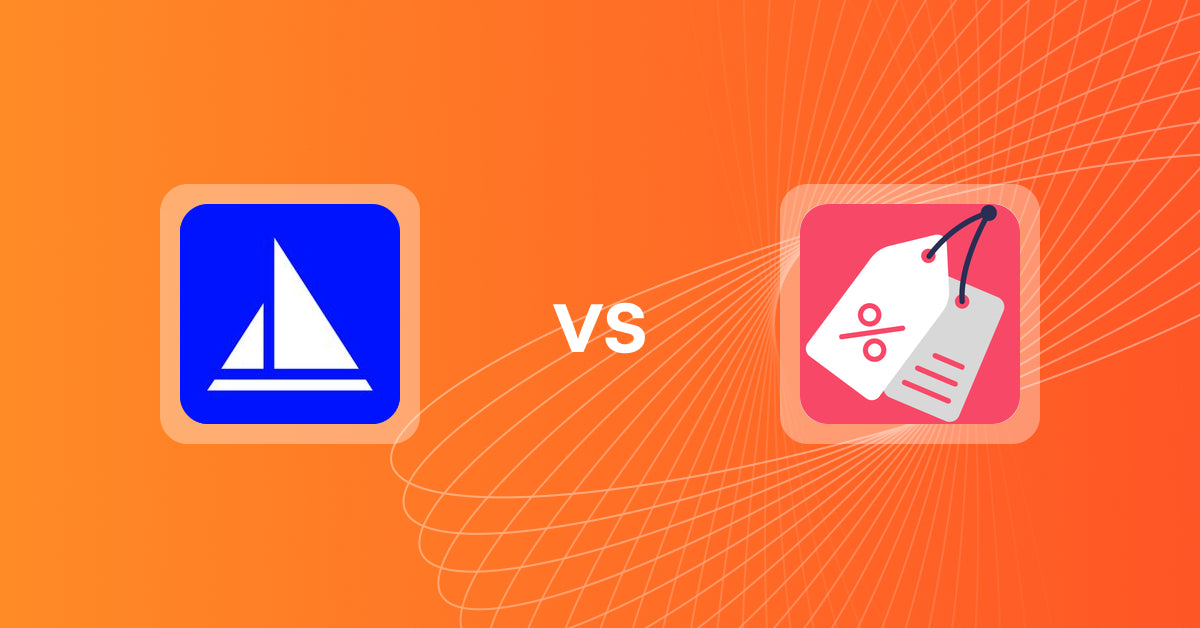 Shopify Upsell and Cross-sell Apps: Upsail – Cross & Upselling vs Avocados upsell with triggers