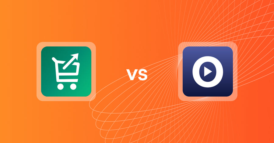 Shopify Upsell and Cross-sell Apps: Simply Cartbooster vs. Vydio: Video Based Upsells