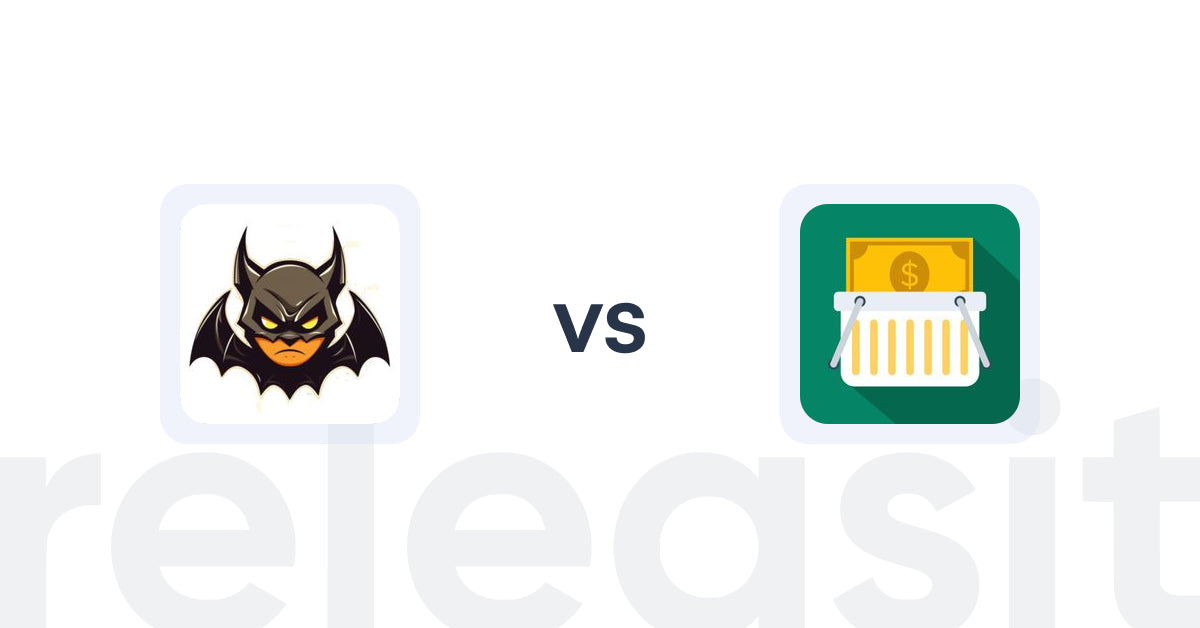 Shopify Upsell and Cross-sell Apps: Frequently Bought Together Bat vs Cartix Cart Discount + Upsell