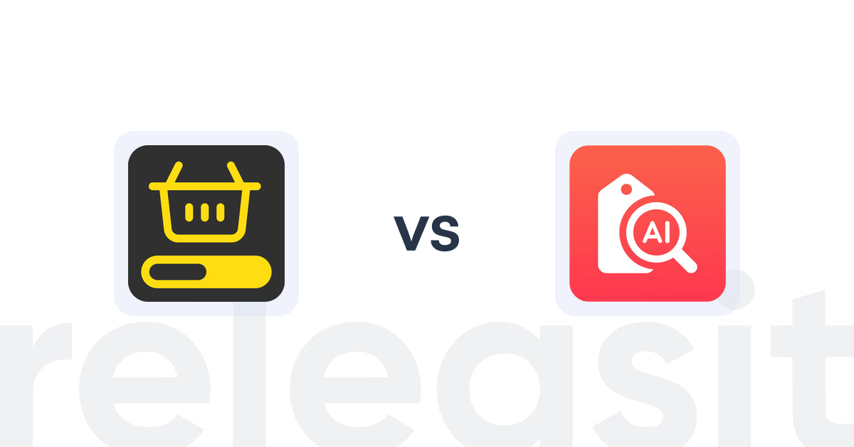Shopify Upsell and Cross-sell Apps: MVR Free Shipping Bar & Upsell vs Boost AI Search & Filter