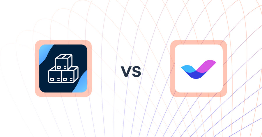 Shopify Upsell and Cross-sell Apps: Codes Wrapper ‑ Product Bundle vs Veda Landing Page Builder