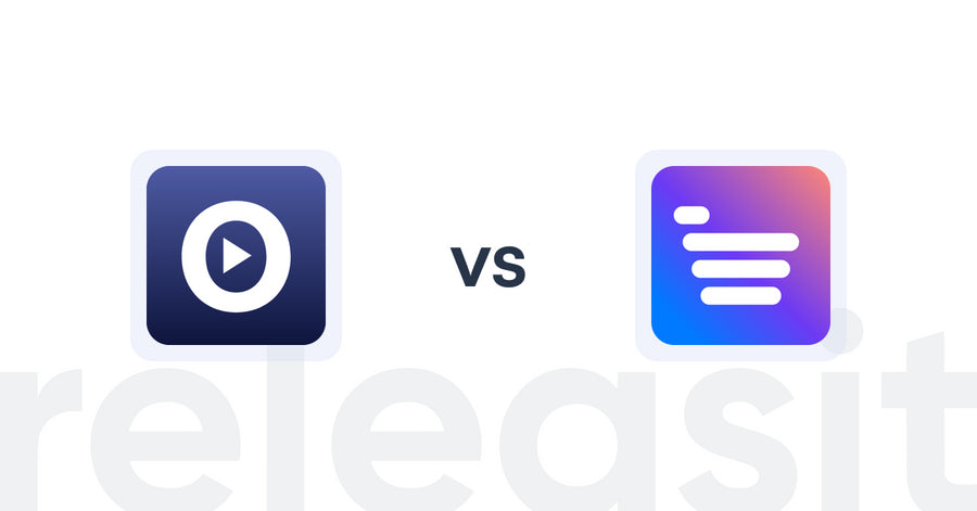 Shopify Upsell and Cross-sell Apps: Vydio: Video Based Upsells vs Uprate.AI: Sales Chatbot