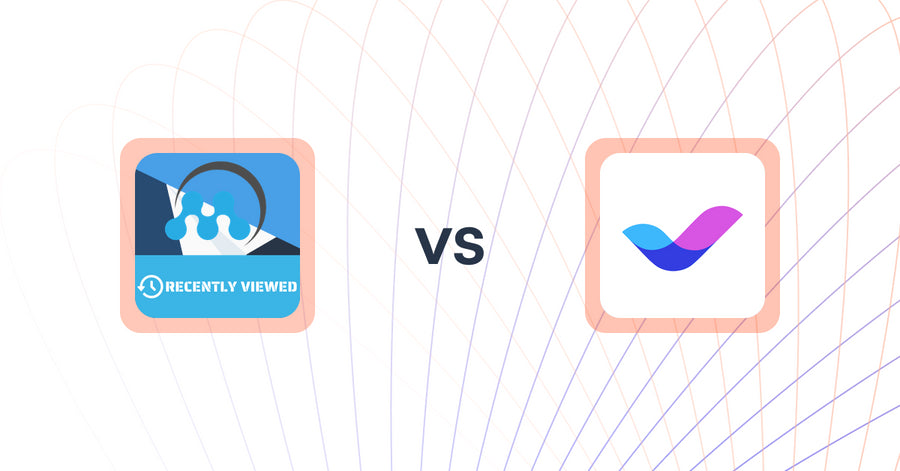 Shopify Upsell and Cross-sell Apps: MeroxIO Recent Viewed Products vs Veda Landing Page Builder