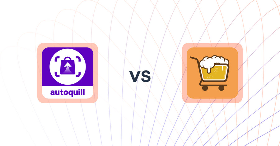 Shopify Upsell and Cross-sell Apps: AI agent Upsell ‑ autoquill vs Checkout Brew Upsells & Blocks