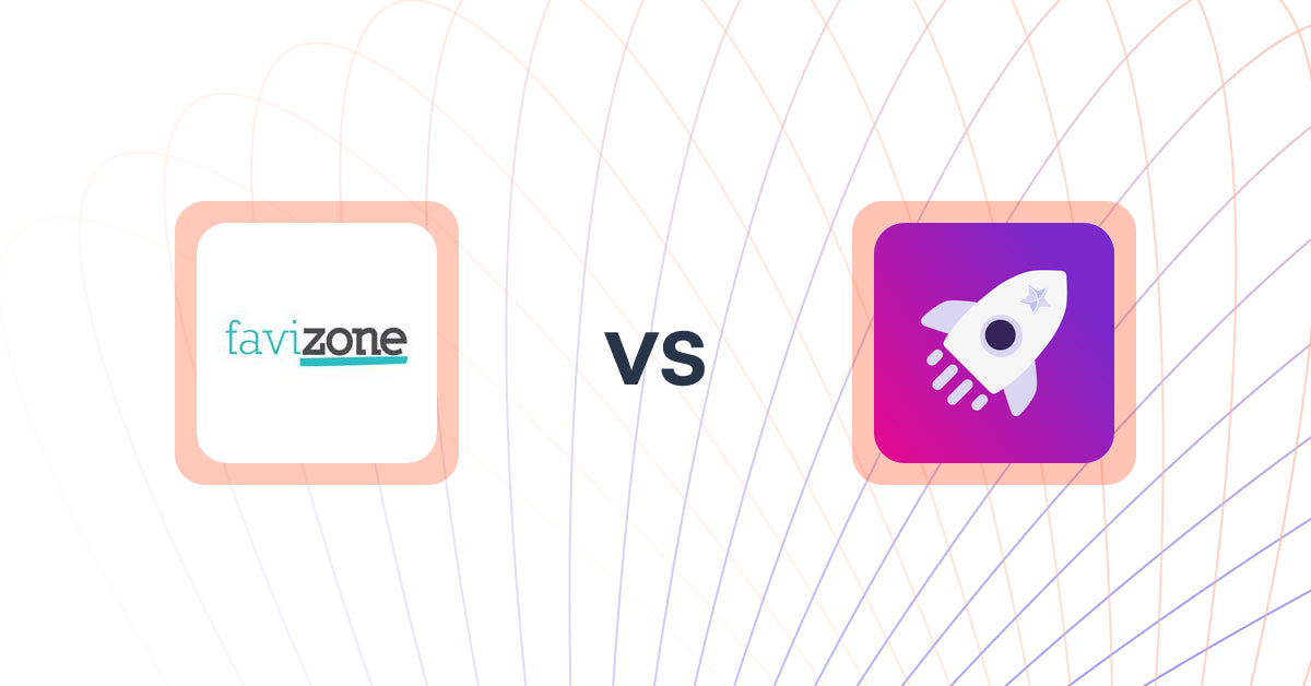 Shopify Upsell and Cross-Sell Apps: Favizone: Upsell & Cross-Sell vs AOV Booster - Bundles & Upsell
